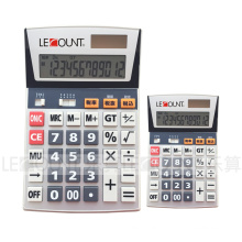 Calculadora do Office Dual Power Office de 12 dígitos com Função de imposto opcional En / Jp (LC206T)